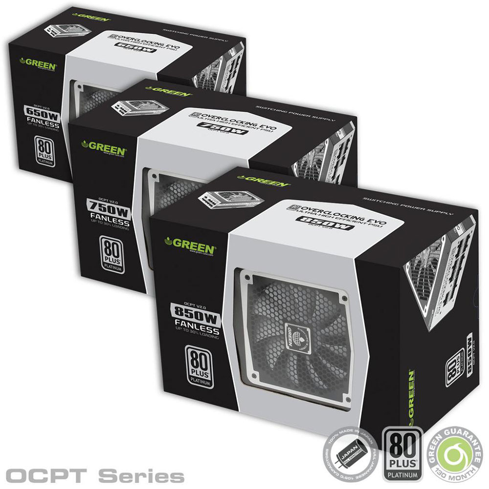 پاور GP750B-OCPT گرین 750 وات ا Green GP750B-OCPT Computer Power Supply