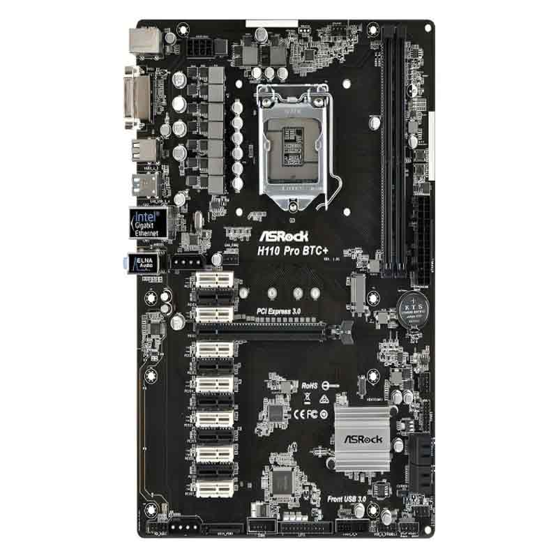 مادربرد ازراک مدل Asrock H110 Pro Btc + Ddr4 Lga 1151 - کامپیوترچی ...