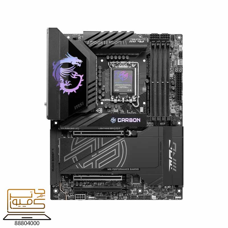 مادربرد ام اس ای MSI MPG Z890 CARBON WIFI D5 — تصویر ۲