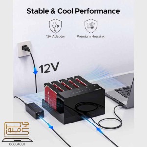 خرید داکینگ استیشن هارد ORICO 6558US3-C از کامپیوترچی