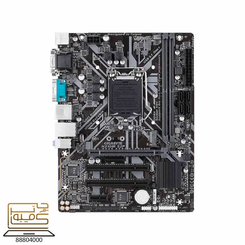 مادربرد گیگابایت GIGABYTE H310 MS2P D4 — تصویر ۲