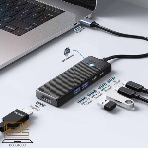 خرید هاب USB-C چندکاره ORICO PWD-5P از کامپیوترچی